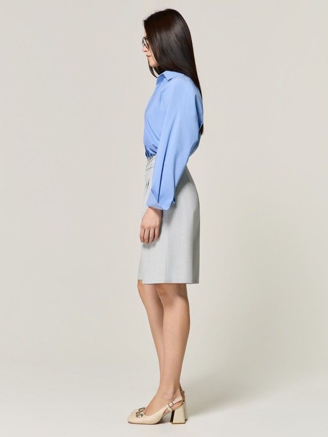 Рубашка женская C LRU 3439, р.170-84-90, aquamarine - 5