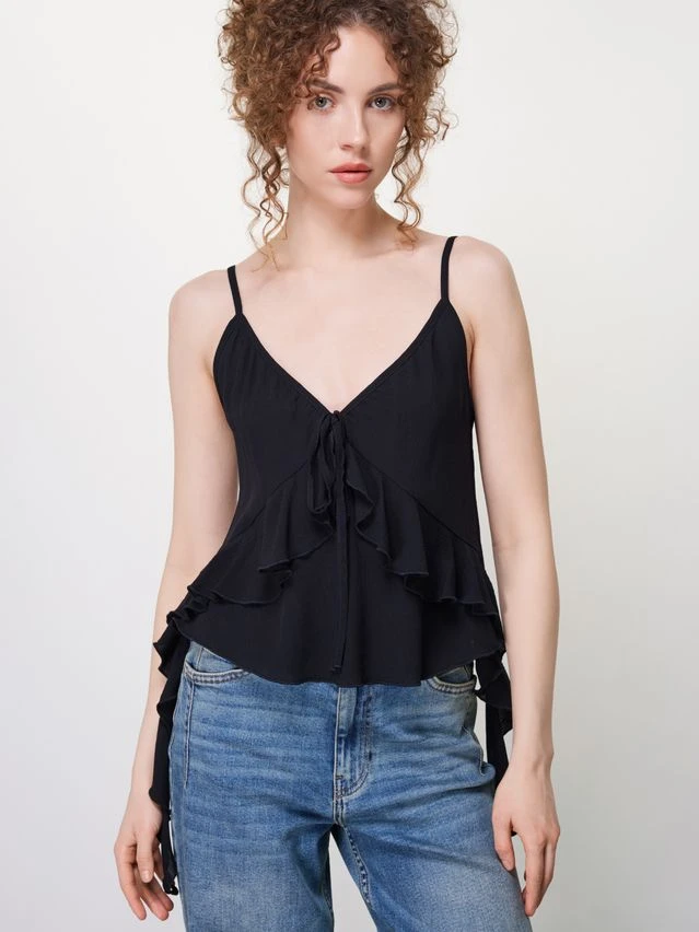 Блузка жен. C LBL 3473, р.170-84-90, black - 3