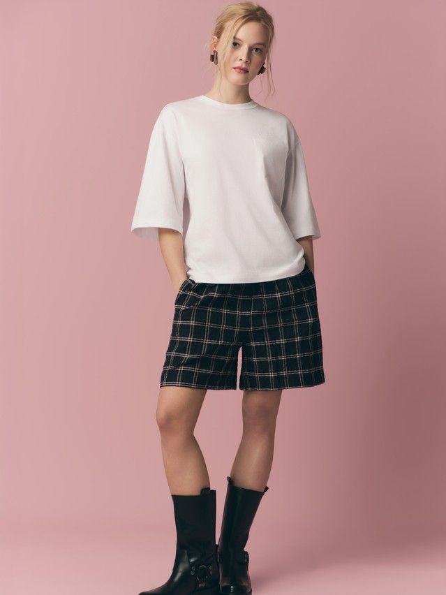 Джемпер женский C LD 3451, р.170-84, white-hearts - 4