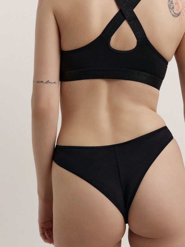 Трусы женские CE FLEXIBLE LBR 2555, р.90, black - 2