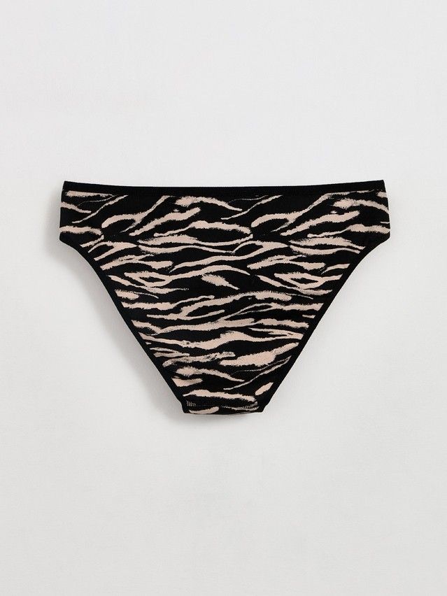 Трусы женские CE PRINT DOTS LB 2546, р.90, latte-black zebra - 4