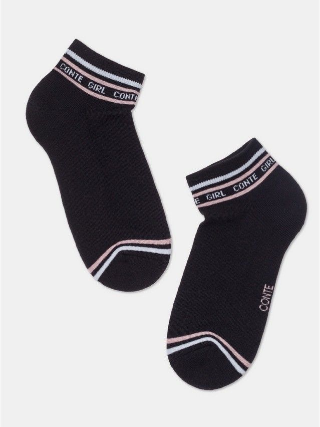 Носки женские хлопковые CE ACTIVE (короткие, махр. стопа) 16С-92СП, р.23-25, 572 черный - 4