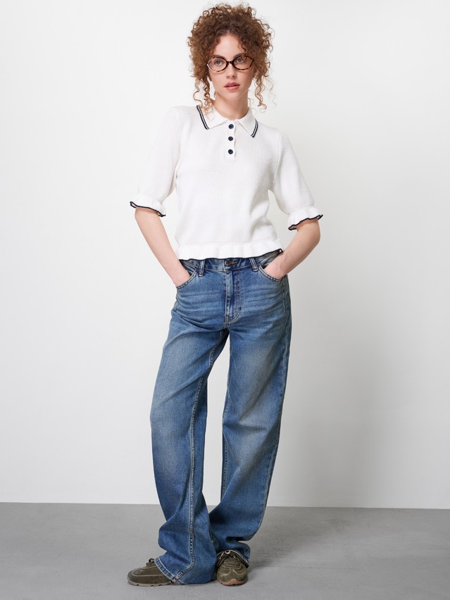 Джемпер жен. C LDK2635 26С-35СП, р.170-84, белый - 1