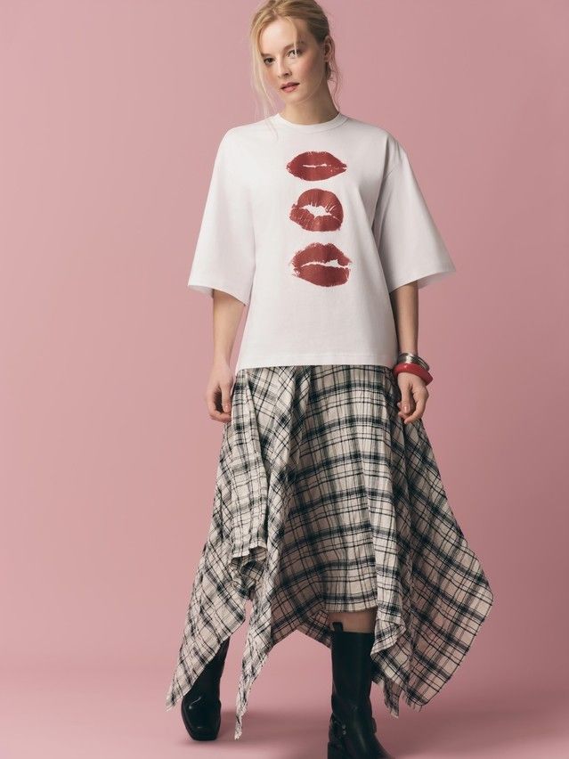 Джемпер женский C LD 3449, р.170-84, white-lips - 1