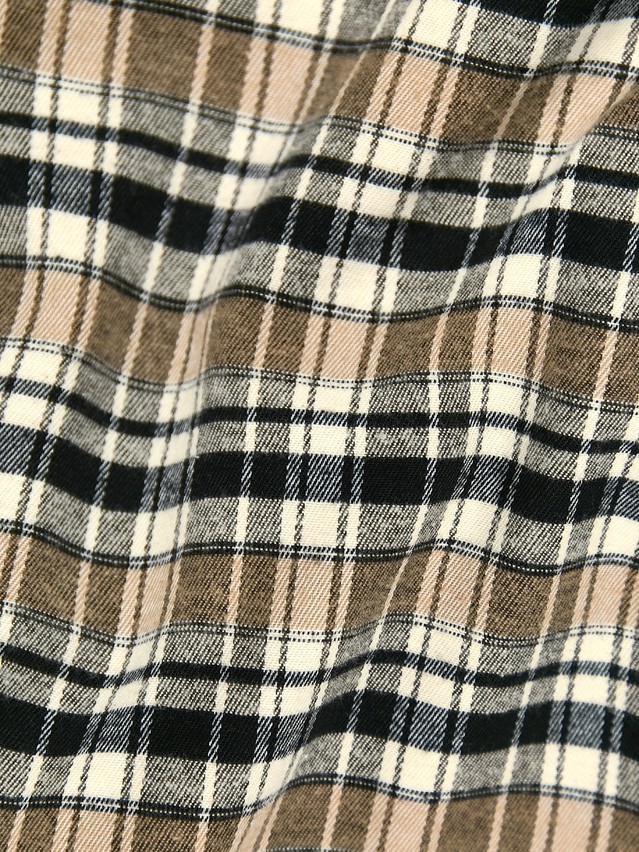 Рубашка женская C LRU 3323, р.170-84-90, black-beige check - 4