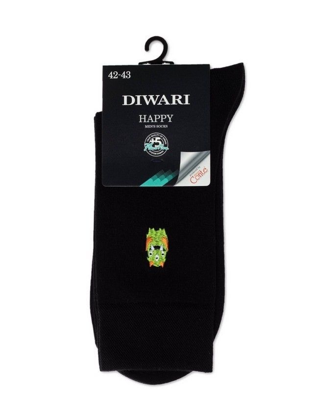 Носки мужские DW HAPPY 20С-36СП, р.40-41, 516 черный - 3