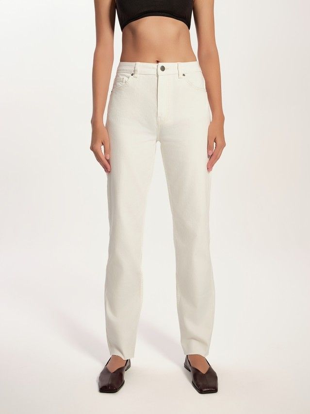 Брюки джинсовые женские CE CON-769, р.170-102, off white - 4