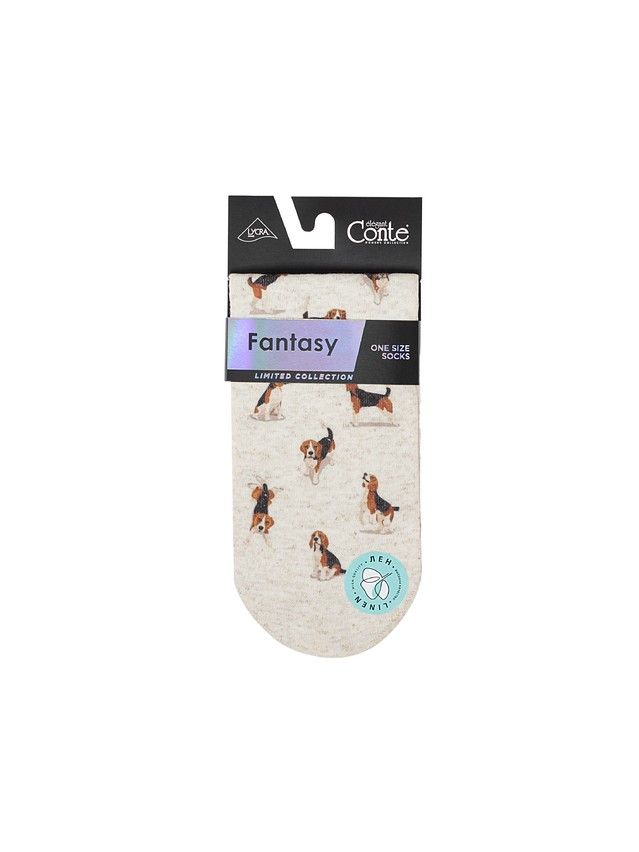 Носки женские CE FANTASY 20С-107/1СП, р.23-25, 728 бежевый - 4