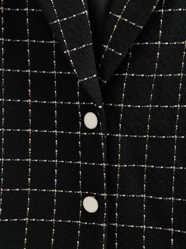 Жакет женский C LJ 3265, р.170-84-90, black-white - 3