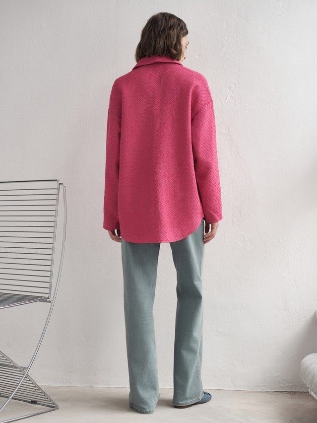 Рубашка женская C LRU 3268, р.170-84-90, pink - 4