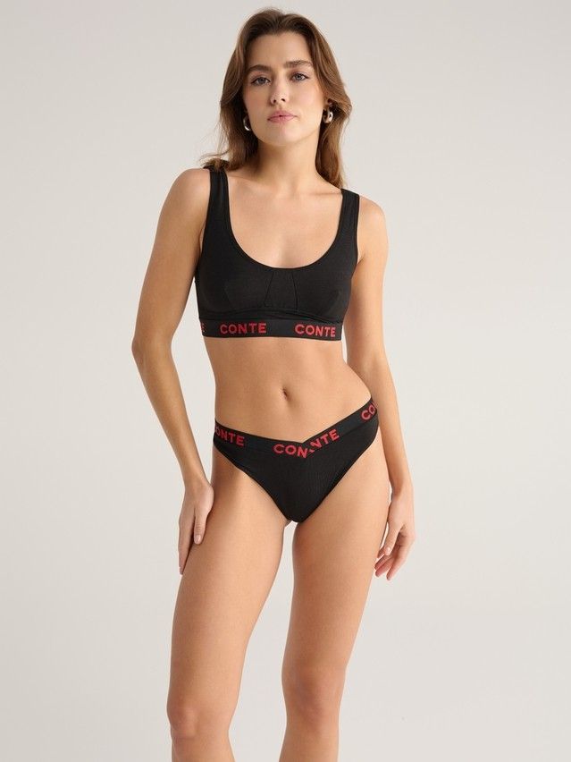Бюстье женское CE COMFY LINE LBE 2990, р.170-84, black-red - 2
