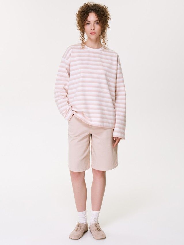 Джемпер жен. C LD 3591, р.170-84, beige-pink-ecru - 1