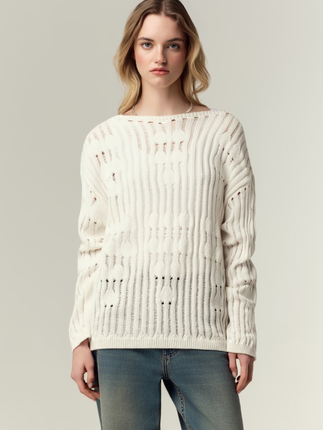 Джемпер женский CE LDK2554 25С-54СП, р.170-84-88, ecru - 1