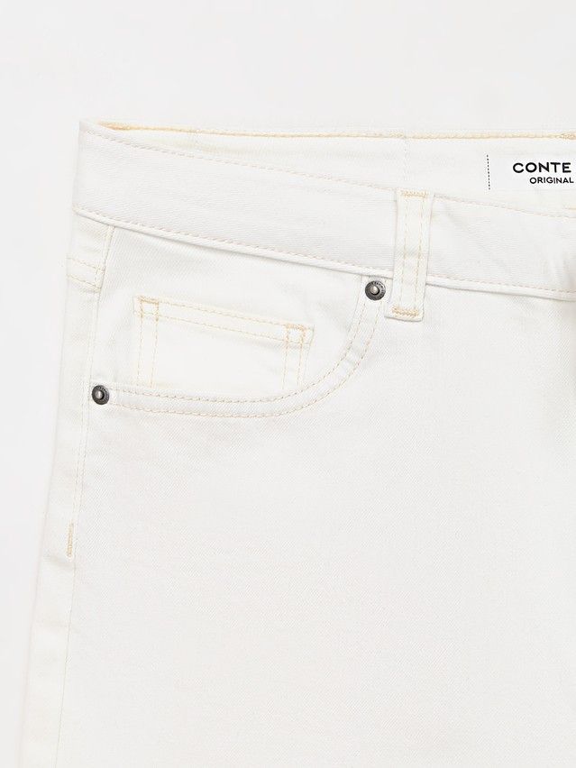Брюки джинсовые женские CE CON-803, р.170-102, off white - 9