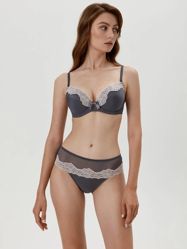 Бюстгальтер CE FLEUR TB1051, р.70A, графит - 3