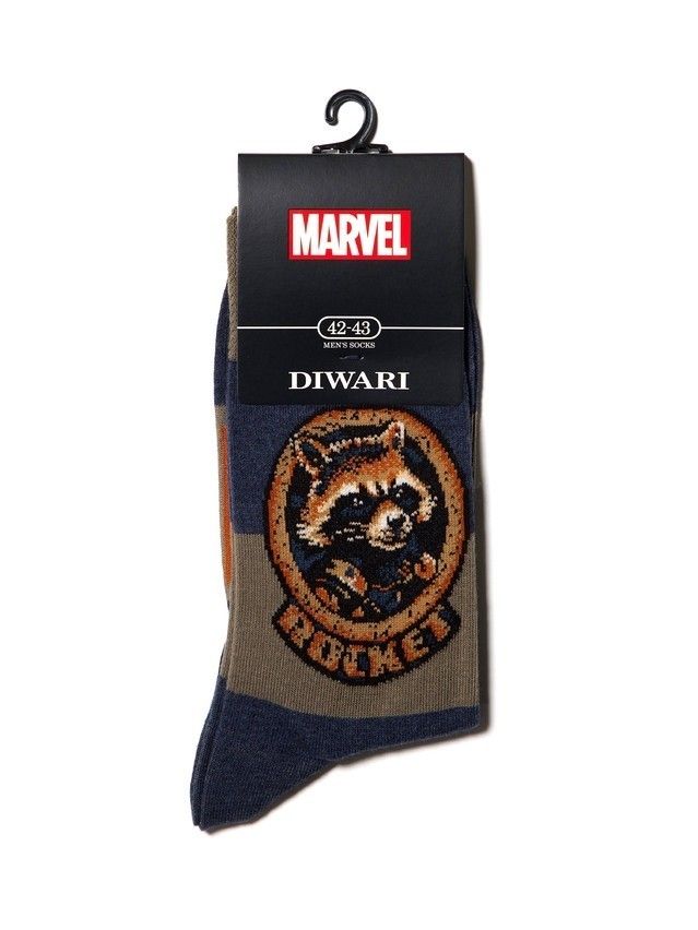 Носки мужские ©MARVEL 17С-140СПМ, р. 44-45, 118 хаки - 2