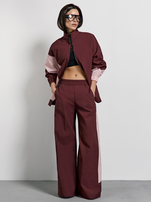 Брюки женские C LBK 3514, р.170-84-90, burgundy-pink - 1