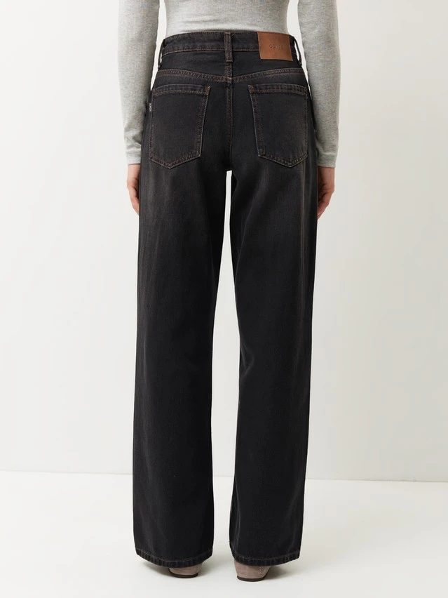 Джинсы жен. C CON-960, р.164-90, washed black - 5