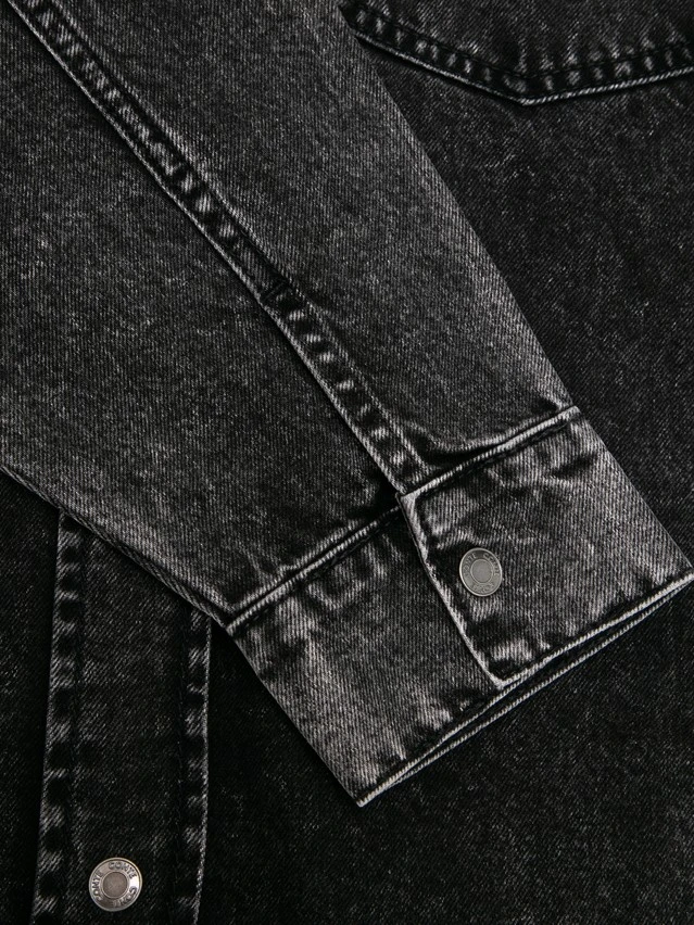 Ветровка джинсовая жен. C CON-984, р.170-84-90, washed black - 7