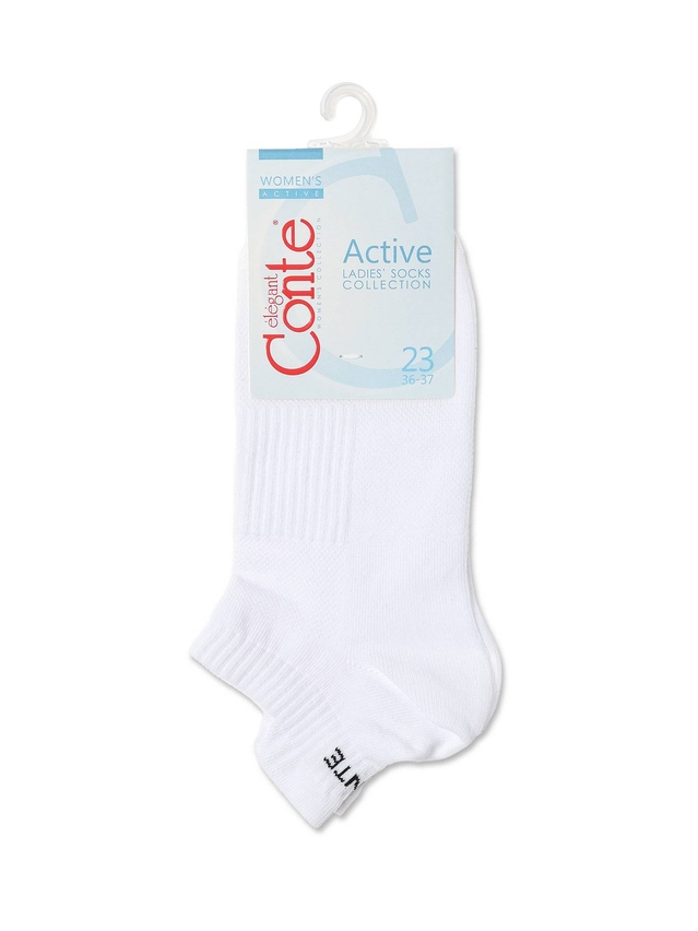 Носки жен. хлопковые CE ACTIVE 19С-245СП, р.23-25, 205 белый - 4