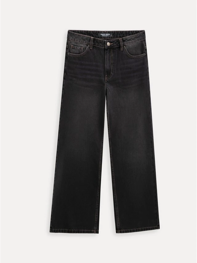 Джинсы жен. C CON-960, р.164-90, washed black - 10