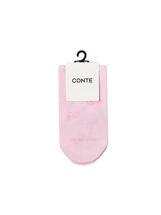 Носки женские хлопковые CE FANTASY (короткие) 21С-112СП, р.23-25, 1098 светло-розовый - 4