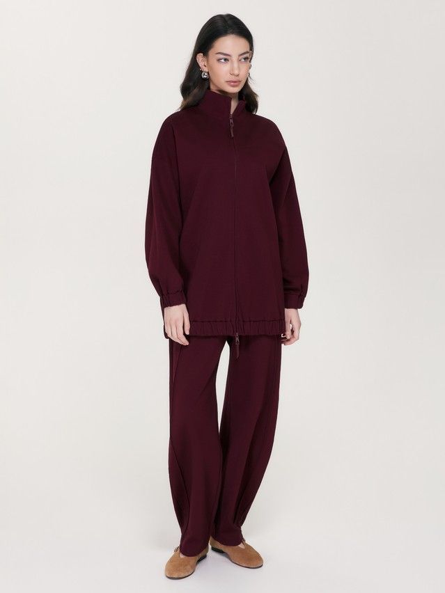 Жакет жен. C LJ 3463, р.170-84-90, wine - 2