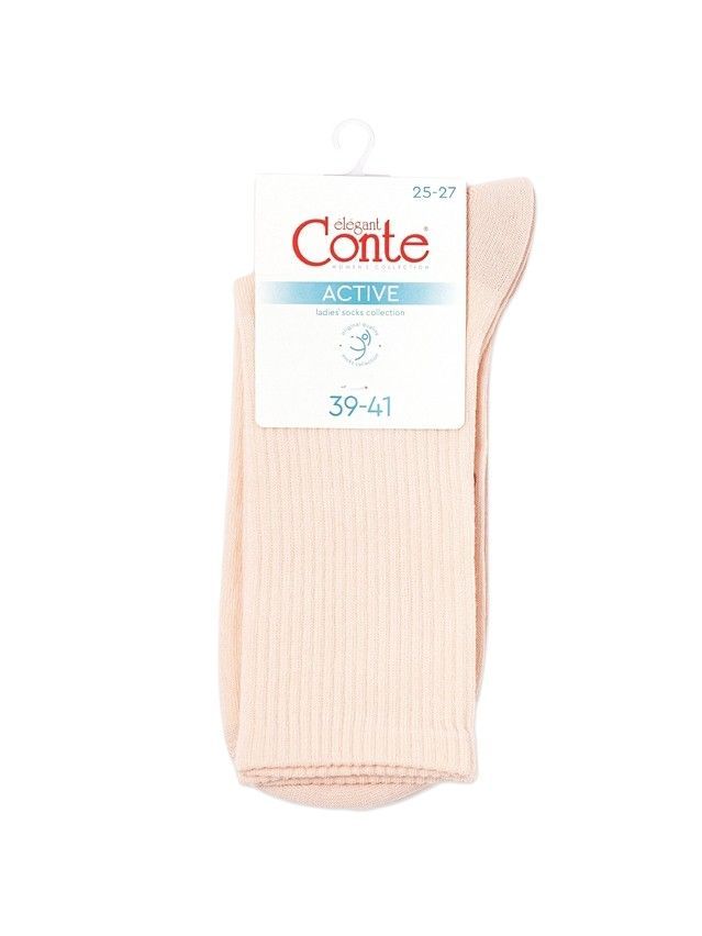 Носки женские хлопковые CE ACTIVE 20С-20СП, р.23-25, 000 персиковый - 2