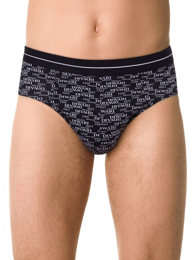 Трусы мужские SHAPE MSL 871 (на вешалке),р.78,82, nero-white - 2
