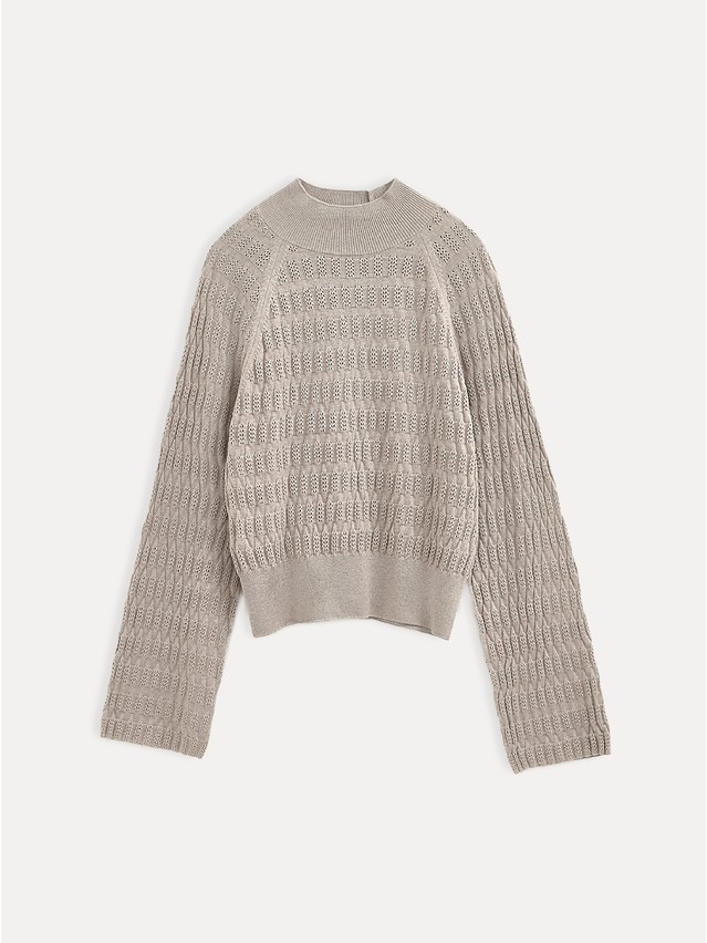 Джемпер женский CE LDK24107 24С-107СП, р.170-84, cappuccino melange - 6