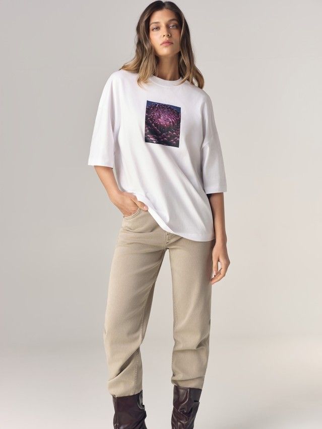 Джемпер женский C LD 3468, р.170-84, white-aster - 7