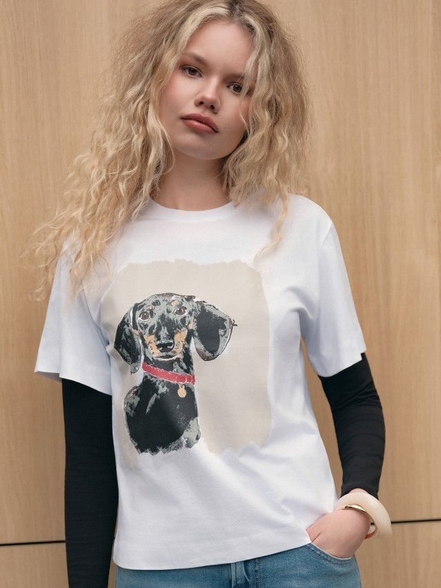 Джемпер женский CE LD 3029, р.170-92, white-taksa - 1