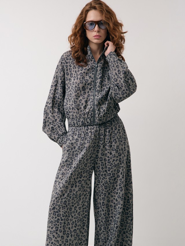 Жакет жен. C LJ 3730, р.170-84-90, khaki leo - 3