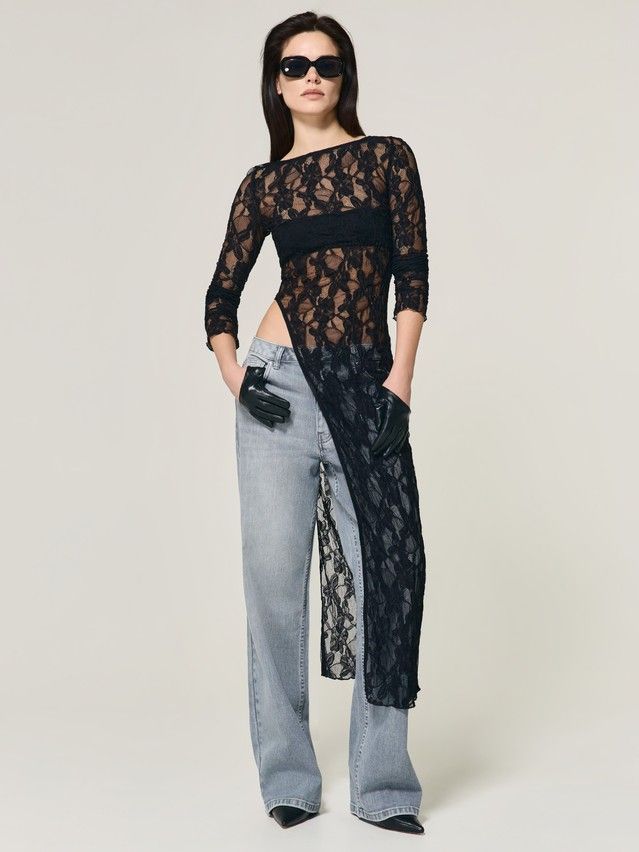 Джемпер женский C LD 3501, р.170-84, black - 5