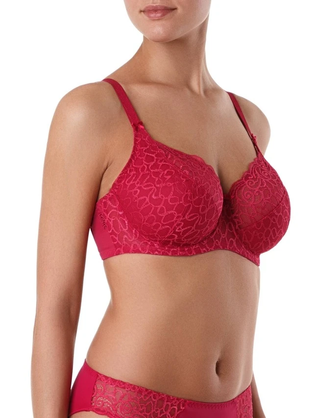 Бюстгальтер VOILE RB6088, р.100D, брусника - 1