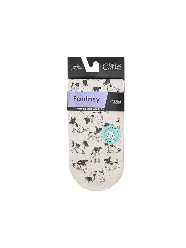 Носки женские CE FANTASY 20С-107/1СП, р.23-25, 743 бежевый - 4