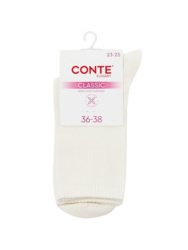 Носки женские хлопковые CE CLASSIC 25С-32СП, р.23-25, 751 молочный - 4