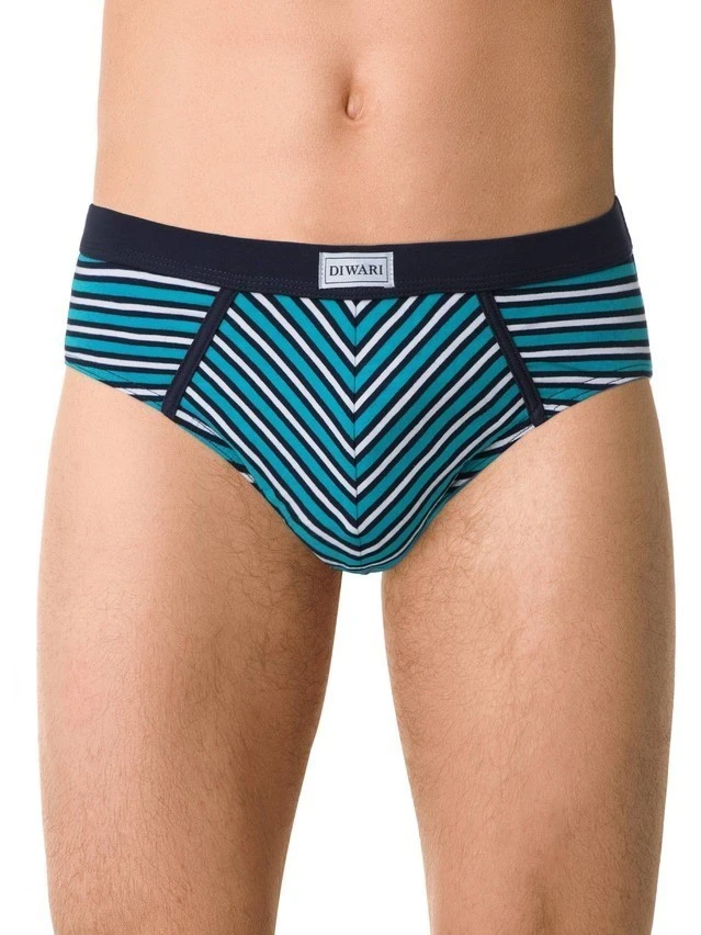Трусы мужские BAND SLIP 811 (в коробке),р.78,82, blue - 1