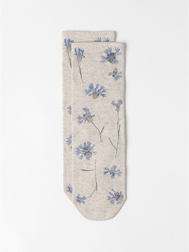 Носки женские C FLOWERS 20С-107/3СП, р.23-25, 1151 бежевый - 4