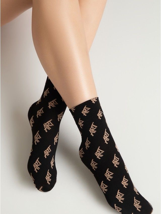 Носки женские CE FANTASY 23С-82СП, р.23-25, nero-natural - 3