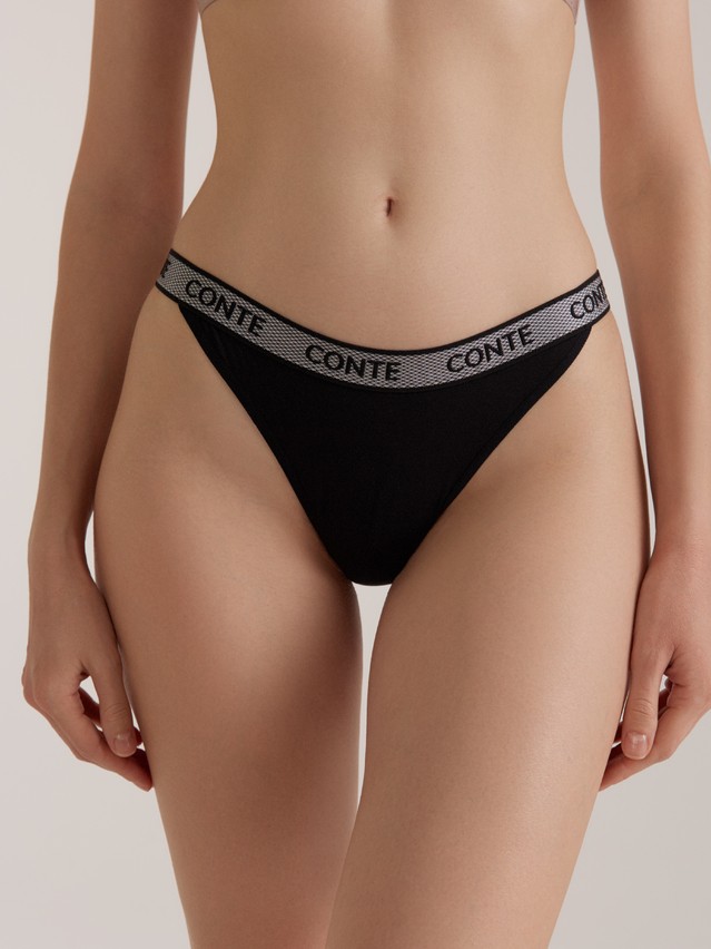 Трусы женские CE BODY TOUCH LTA 3198, р.90, black - 1