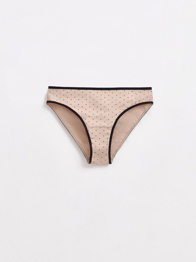 Трусы женские CE PRINT DOTS LB 2546, р.90, cappuccino-black - 1