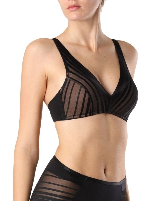 Бюстгальтер CE SPORT GLAM RB7129, р.70A, черный - 1