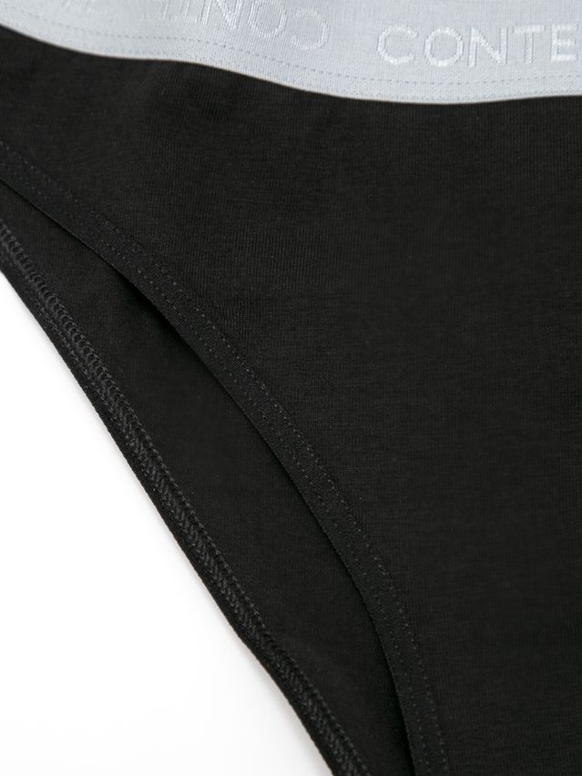 Трусы жен. CE PRINT DOTS LB 2545, р.90, black-grey - 6