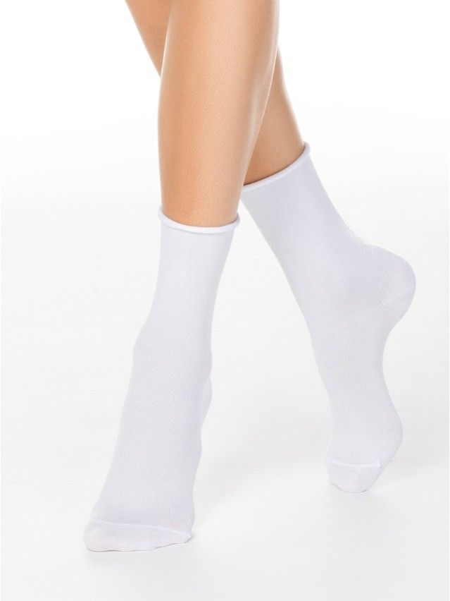 Носки женские хлопковые CE COMFORT (без резинки) 19С-101СП, р.23-25, 000 белый - 1