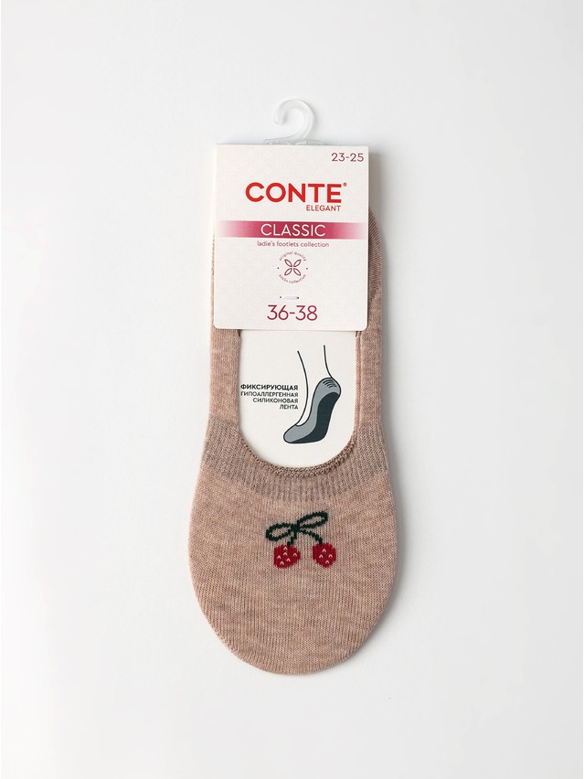 Подследники жен. хлопковые CE CLASSIC 16С-12СП, р.23-25, 1115 бежевый - 4