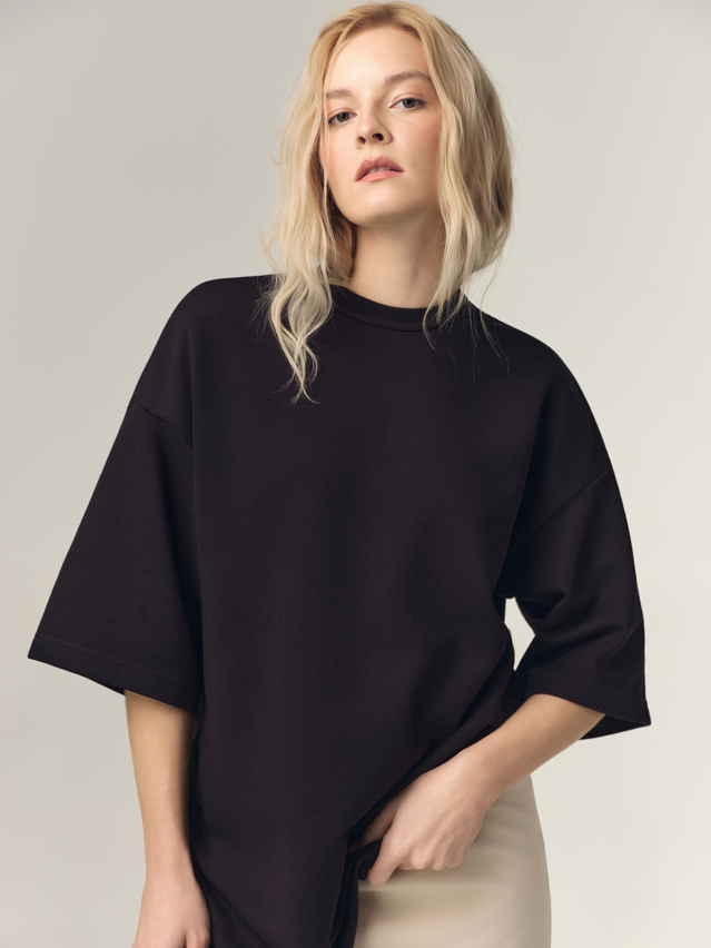 Джемпер жен. C LD 3387, р.170-84, black - 3