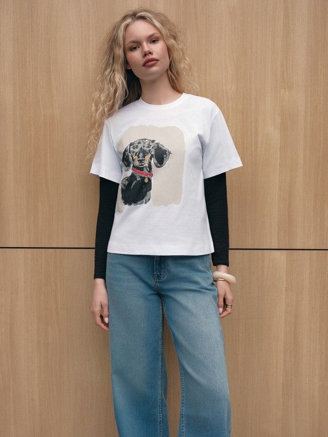 Джемпер женский CE LD 3029, р.170-92, white-taksa - 2