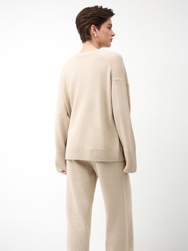 Джемпер женский CE LDK24130 24С-130СП, р.170-84, beige - 6