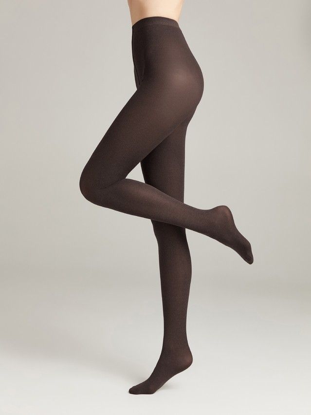 Колготки женские TRENDY MELANGE 60, р.2, chocolate - 1